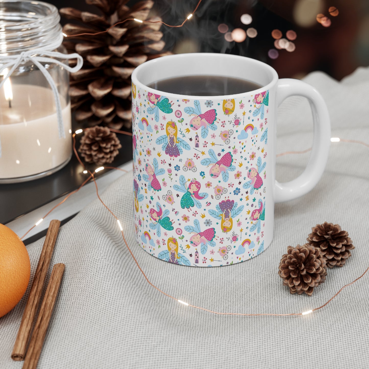 Fairy Ceramic Mug, 11oz
