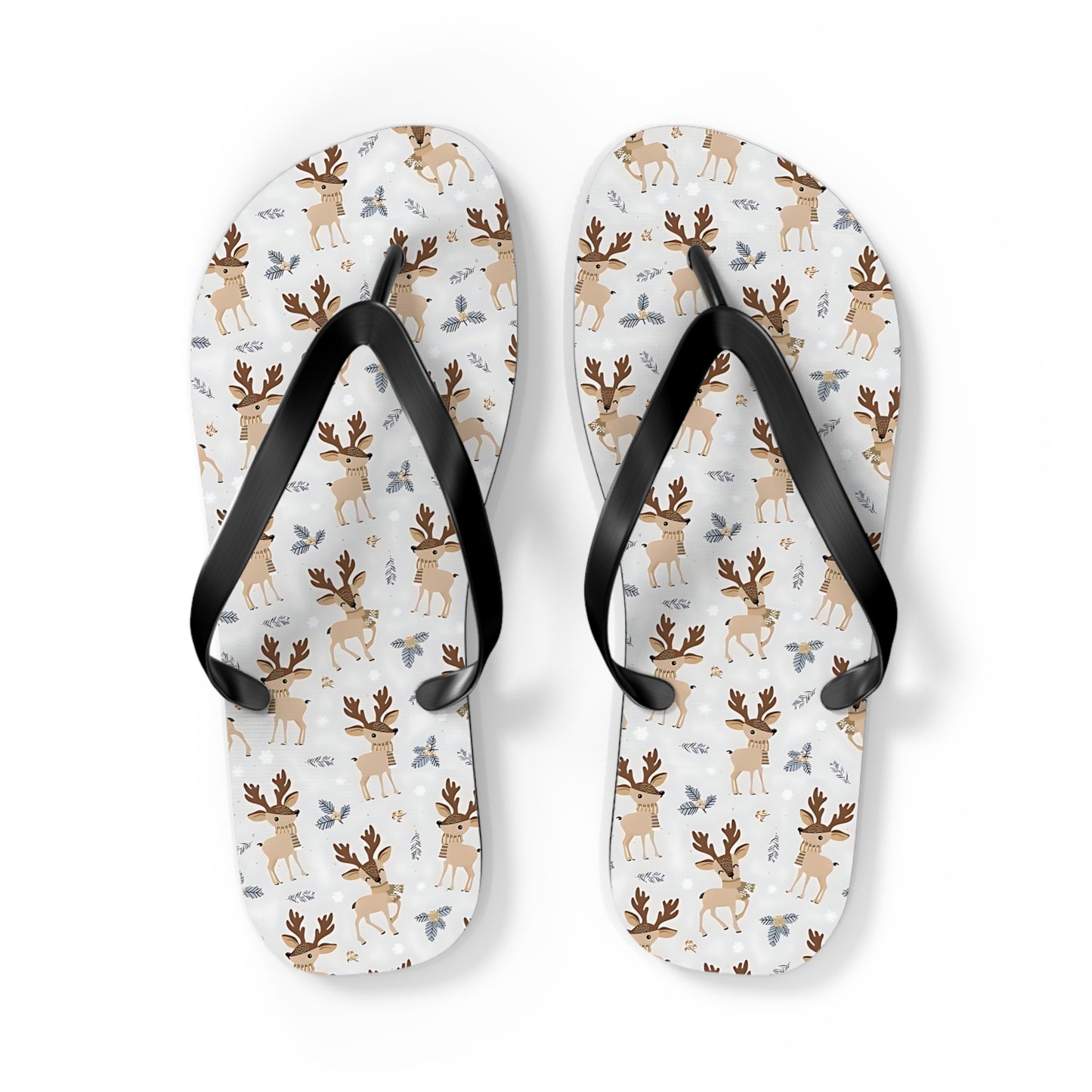 Reindeer Flip Flops / Jandals