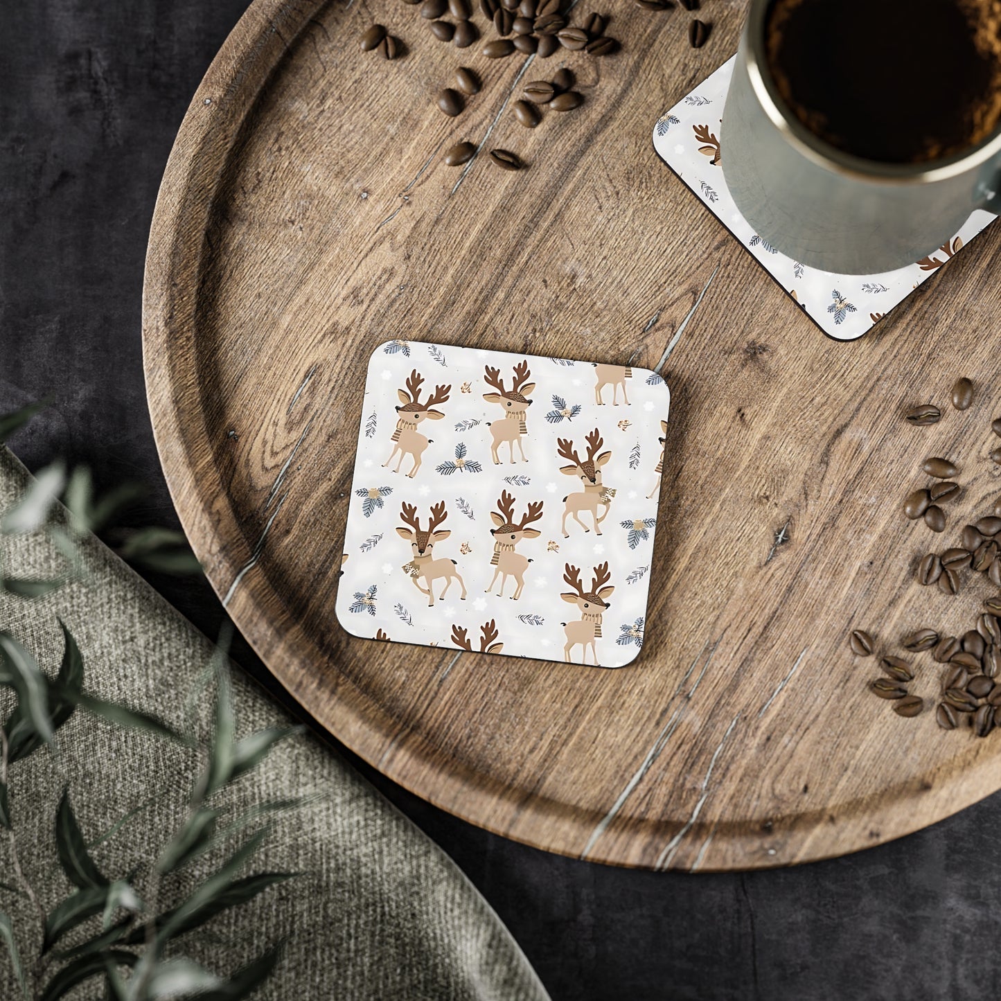 Reindeer Coasters