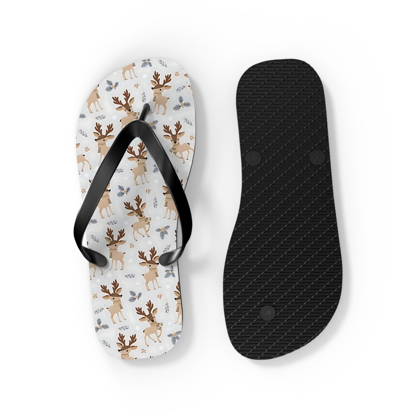 Reindeer Flip Flops / Jandals