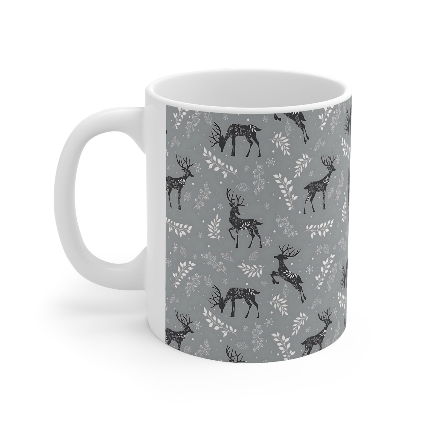 Reindeer #3 Ceramic Mug, 11oz