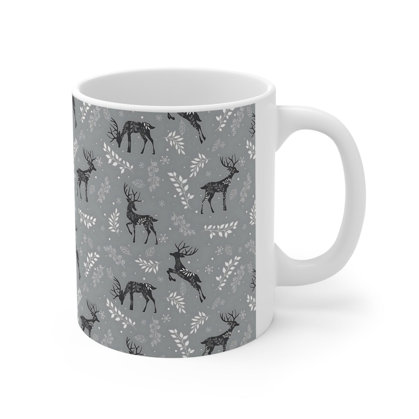 Reindeer #3 Ceramic Mug, 11oz