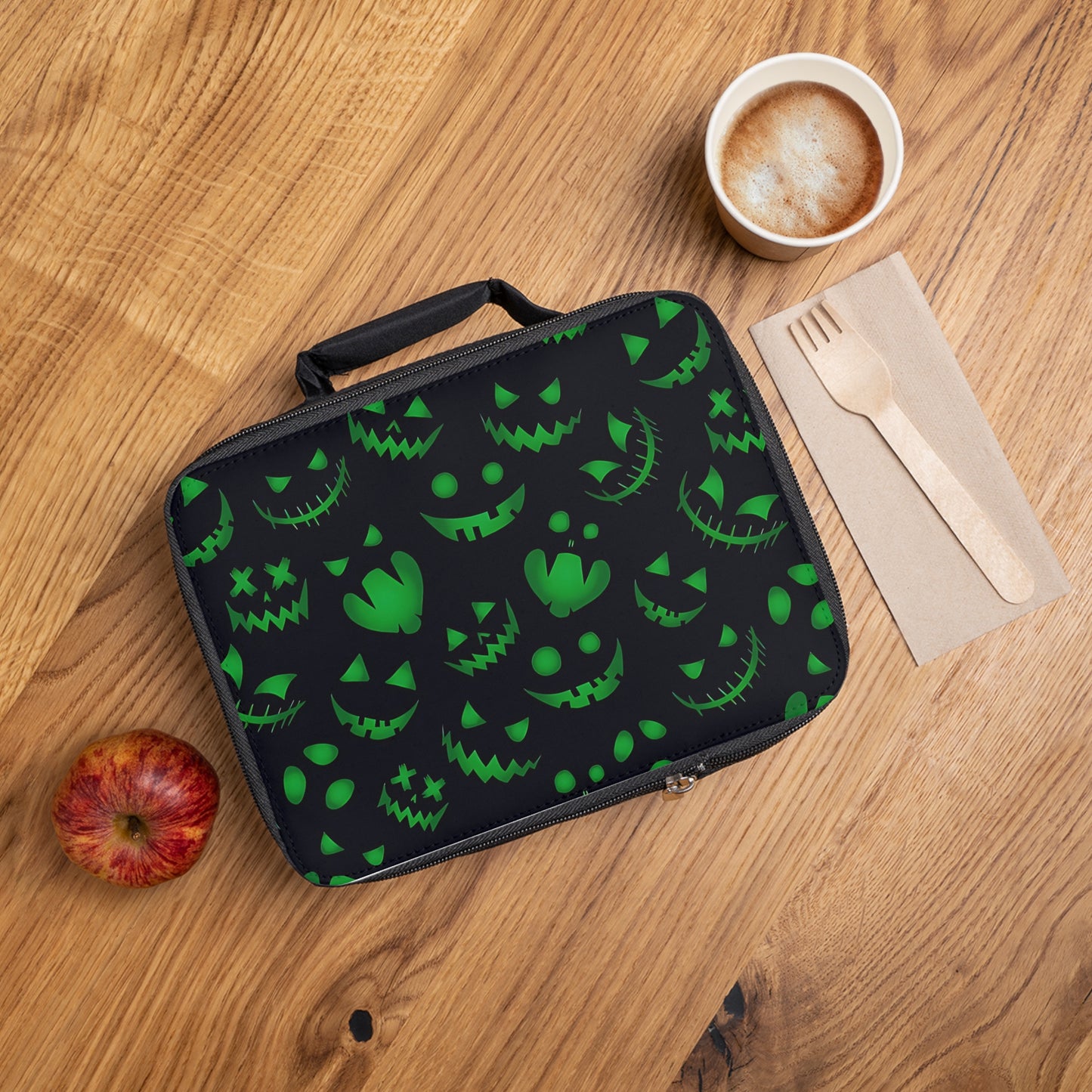 Spooky Neon Halloween #1 Lunch Bag