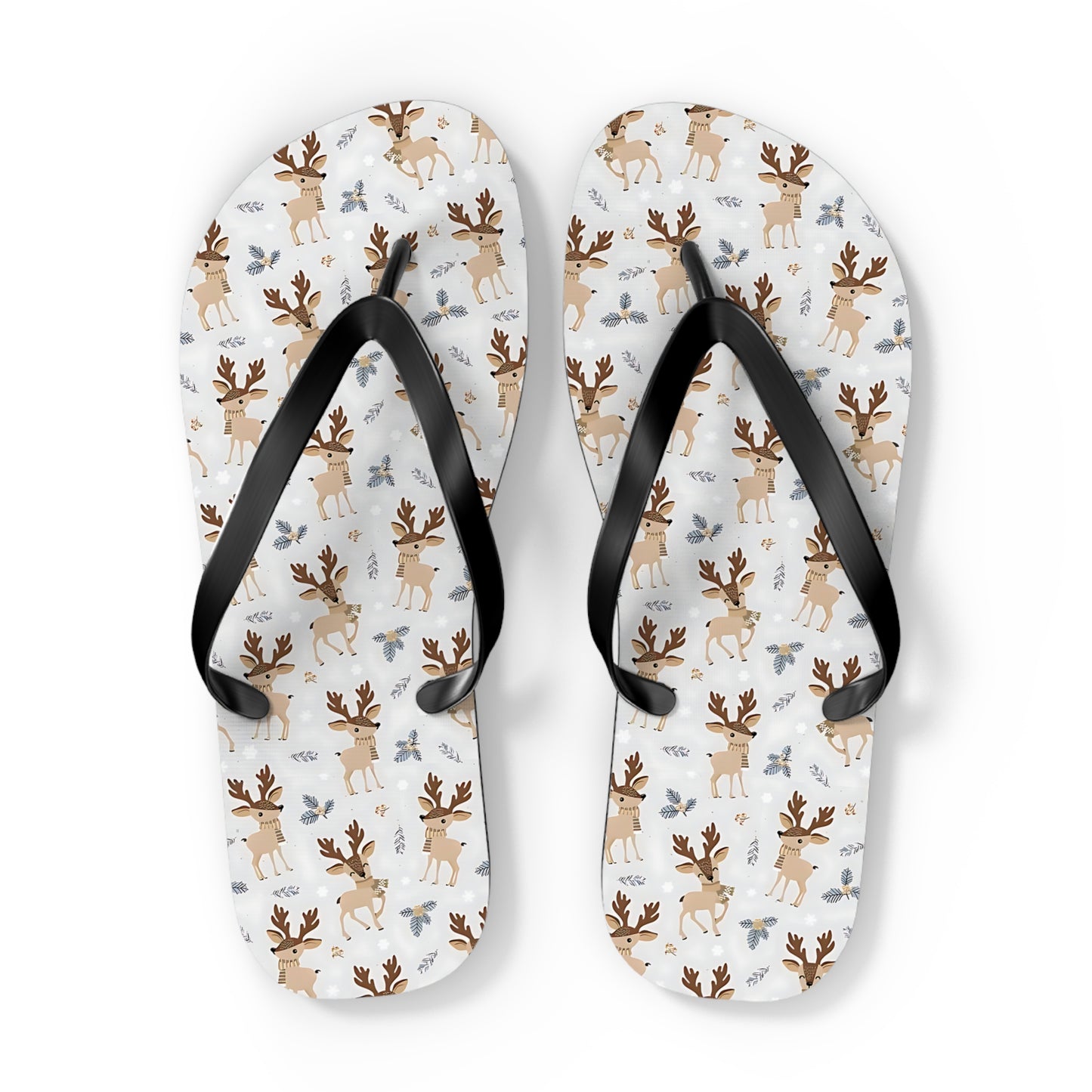 Reindeer Flip Flops / Jandals