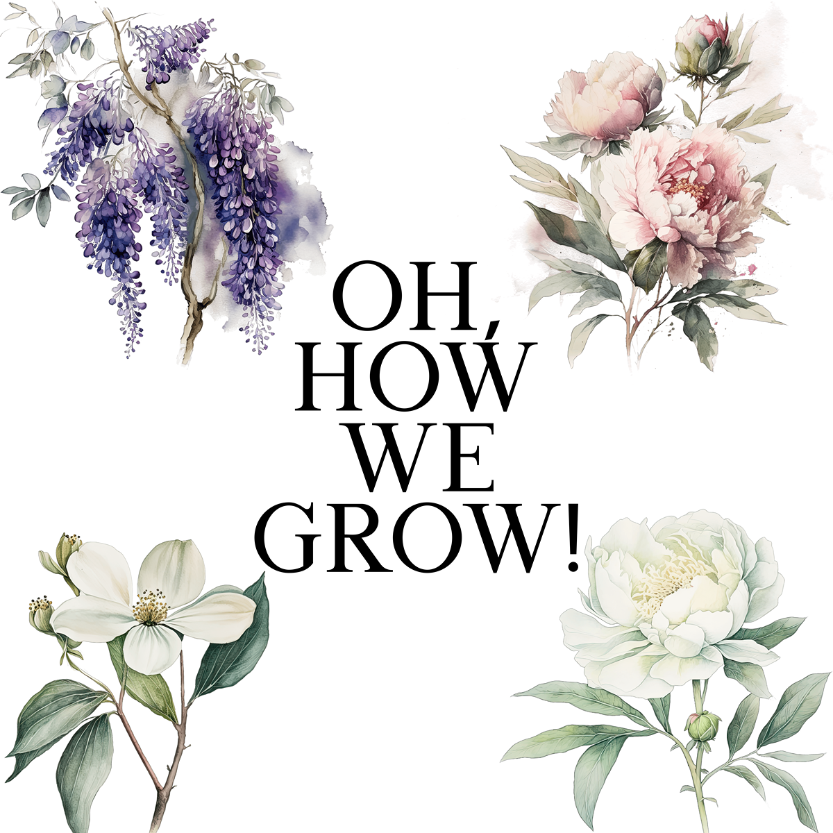 Oh, How We Grow