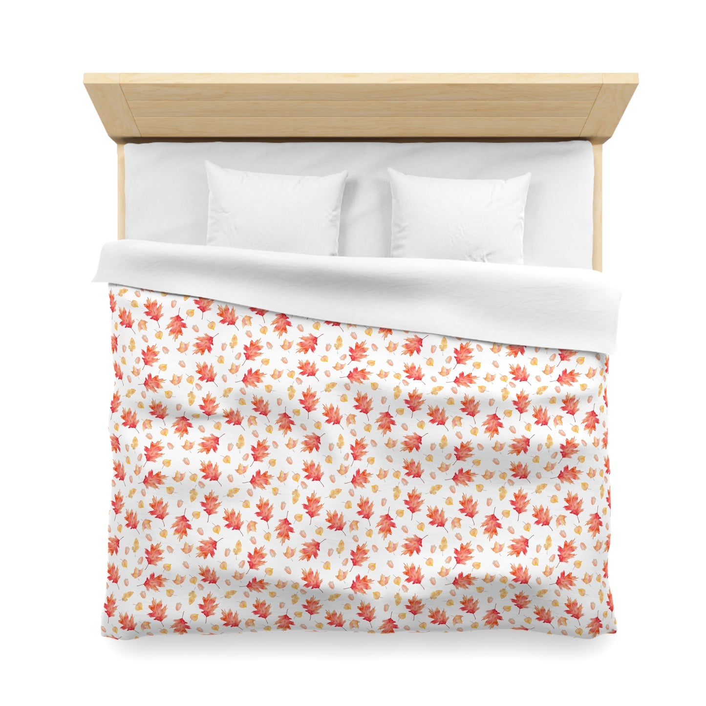 Autumn Leaves & Acorn Duvet Cover