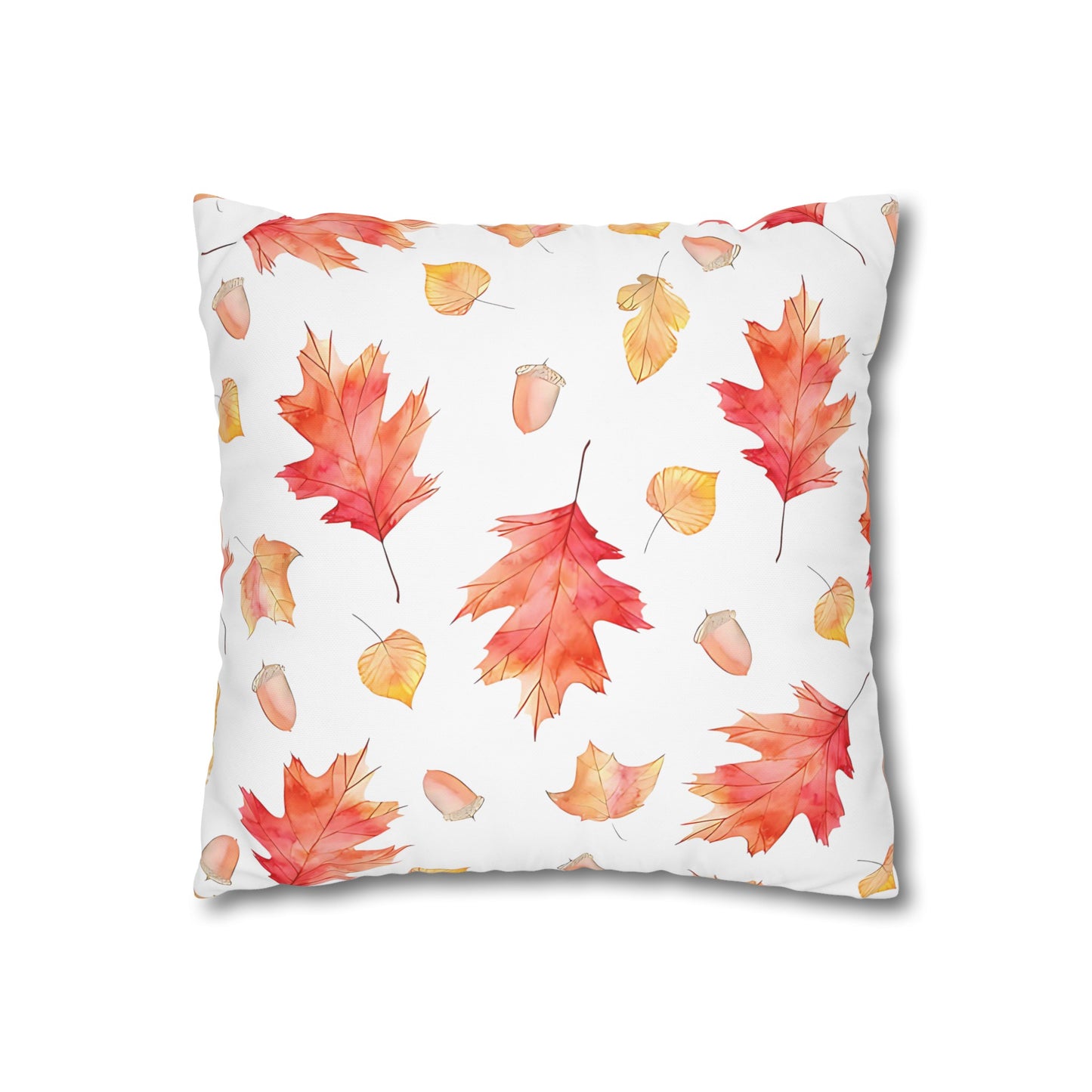 Autumn Leaves & Acorn Cushion Cover