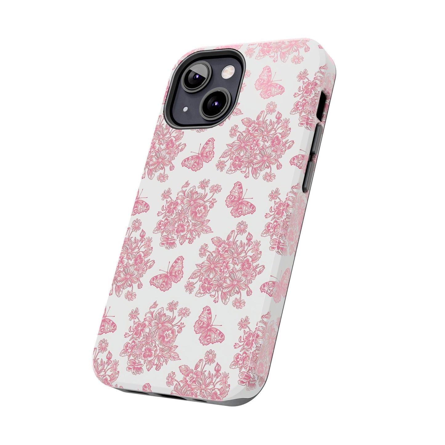 Antique Pink Butterfly Phone Case