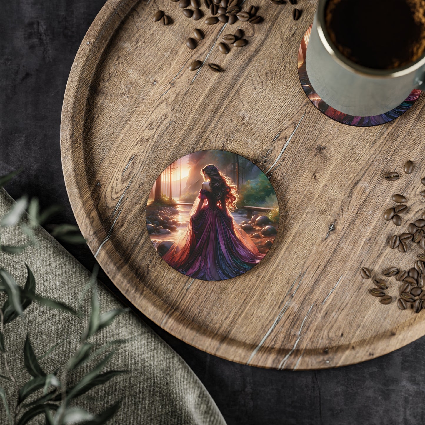 Once Upon A Fantasy - River Maiden Coasters