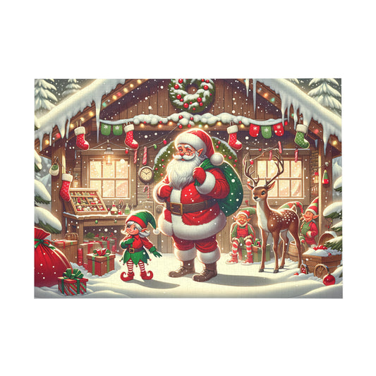 Christmas Wonderland Puzzle (1000-Piece) - Festive Holiday Fun