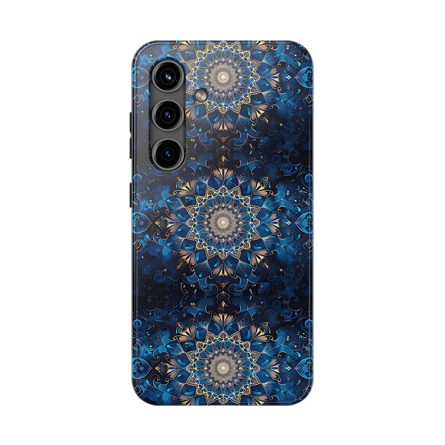 Navy Mandala Phone Case