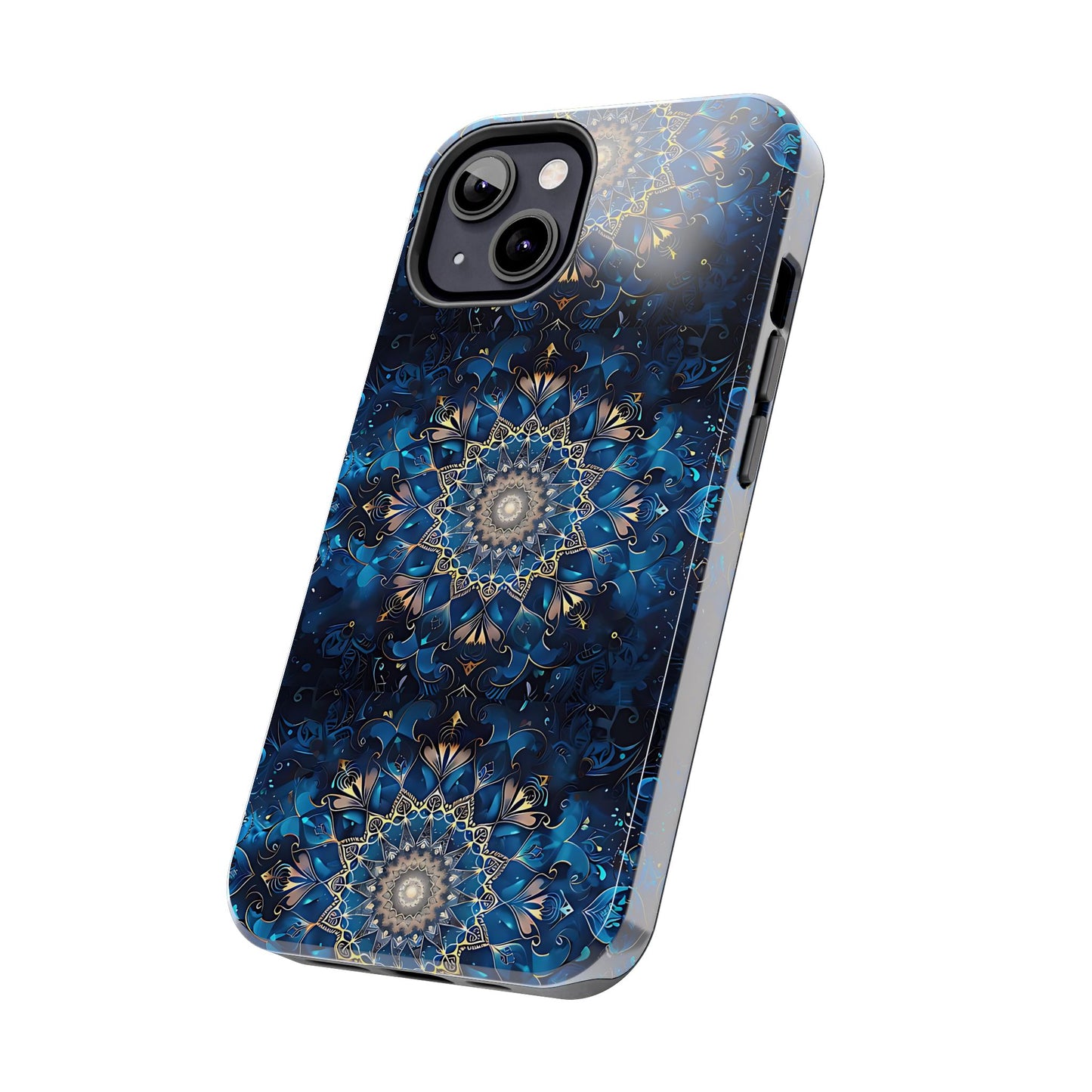 Navy Mandala Phone Case