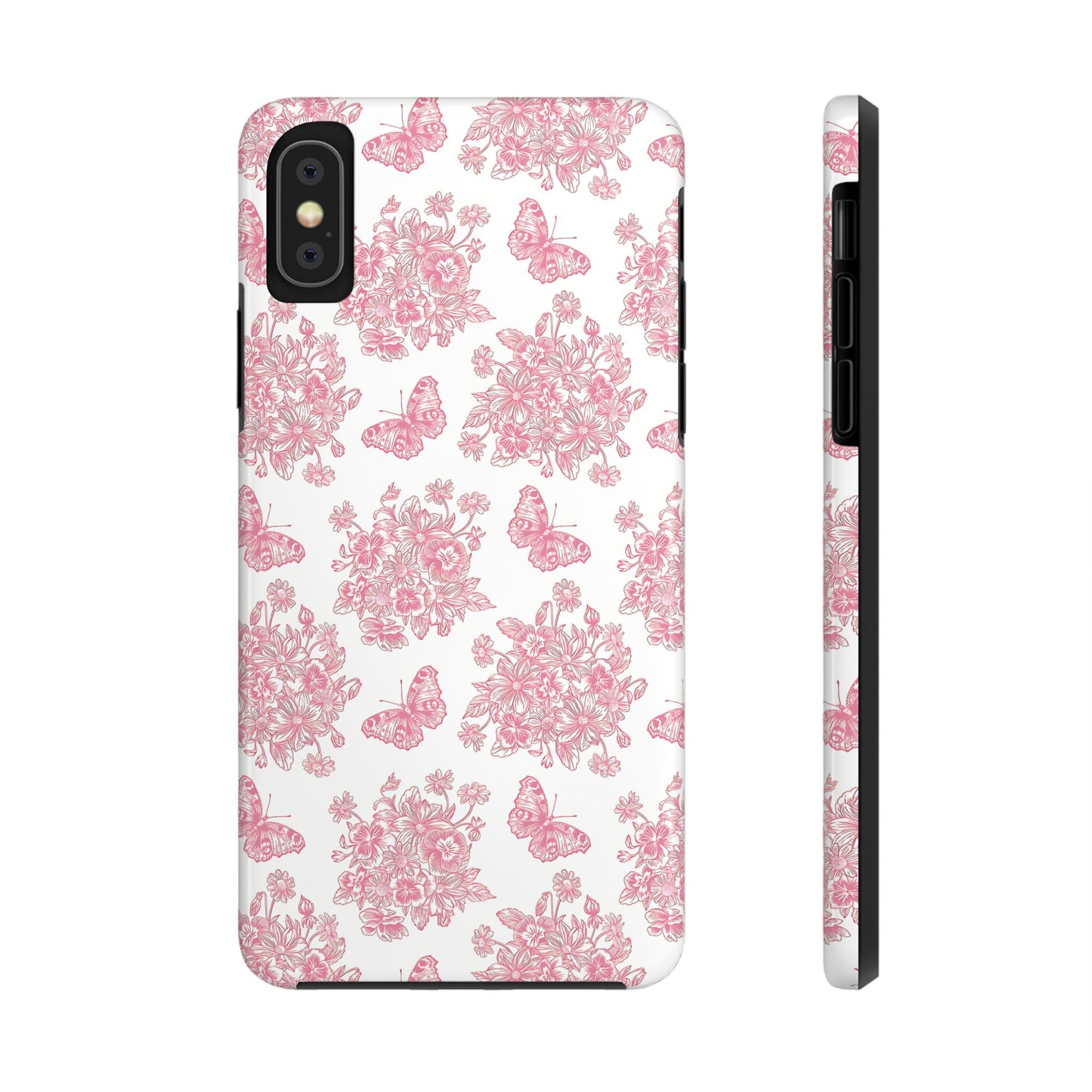 Antique Pink Butterfly Phone Case