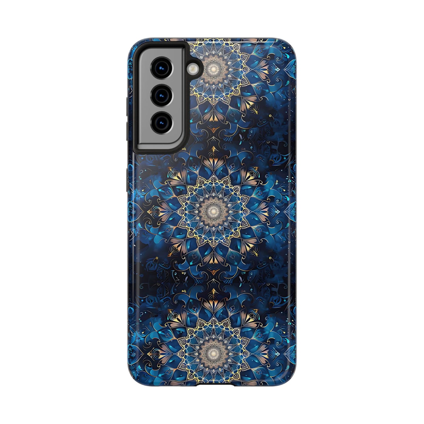 Navy Mandala Phone Case