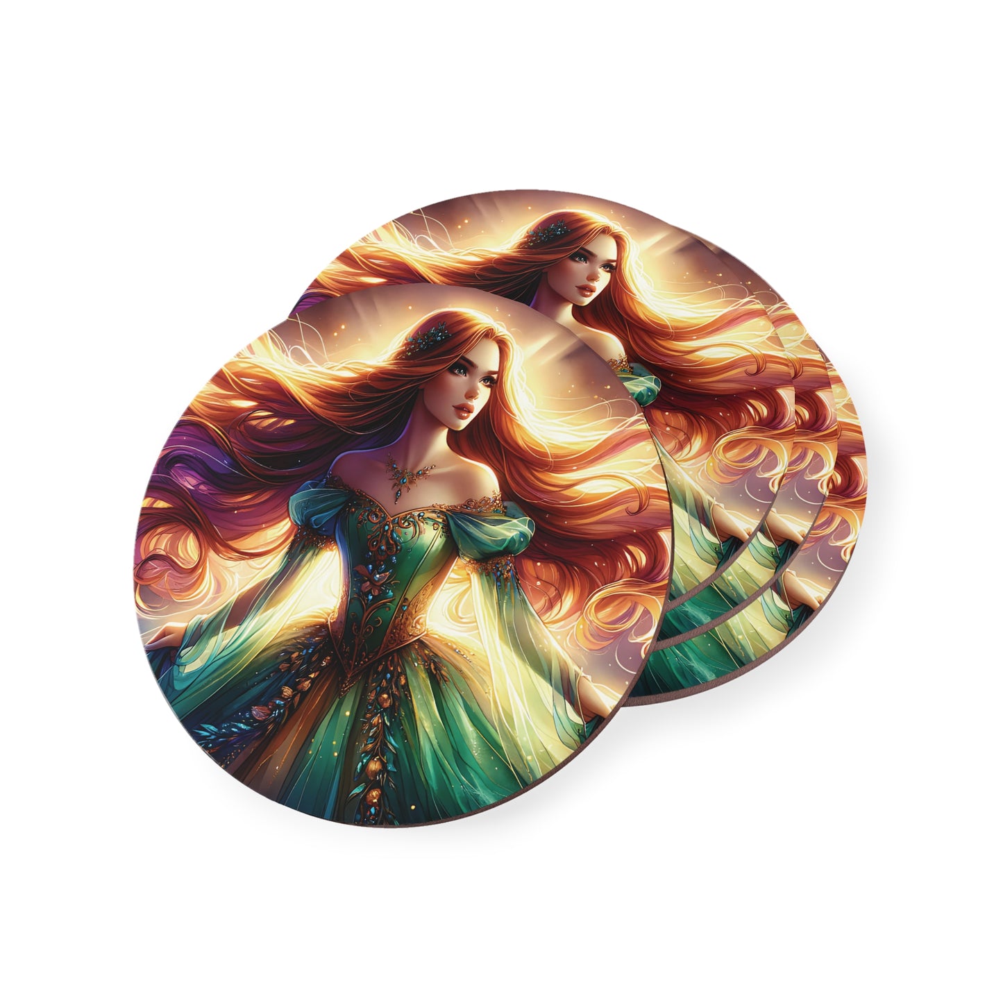 Once Upon A Fantasy - Ginger Goddess Coasters