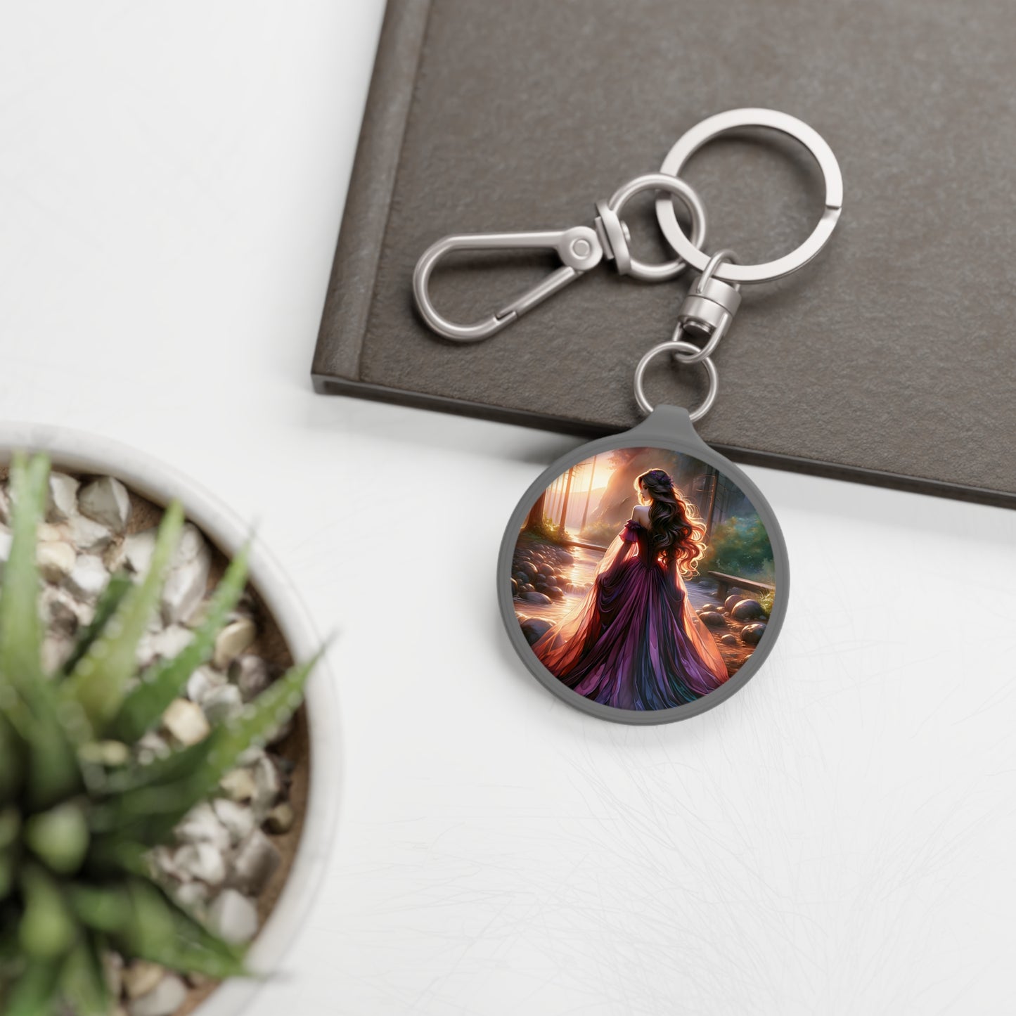 Once Upon A Fantasy - River Maiden Keyring Tag