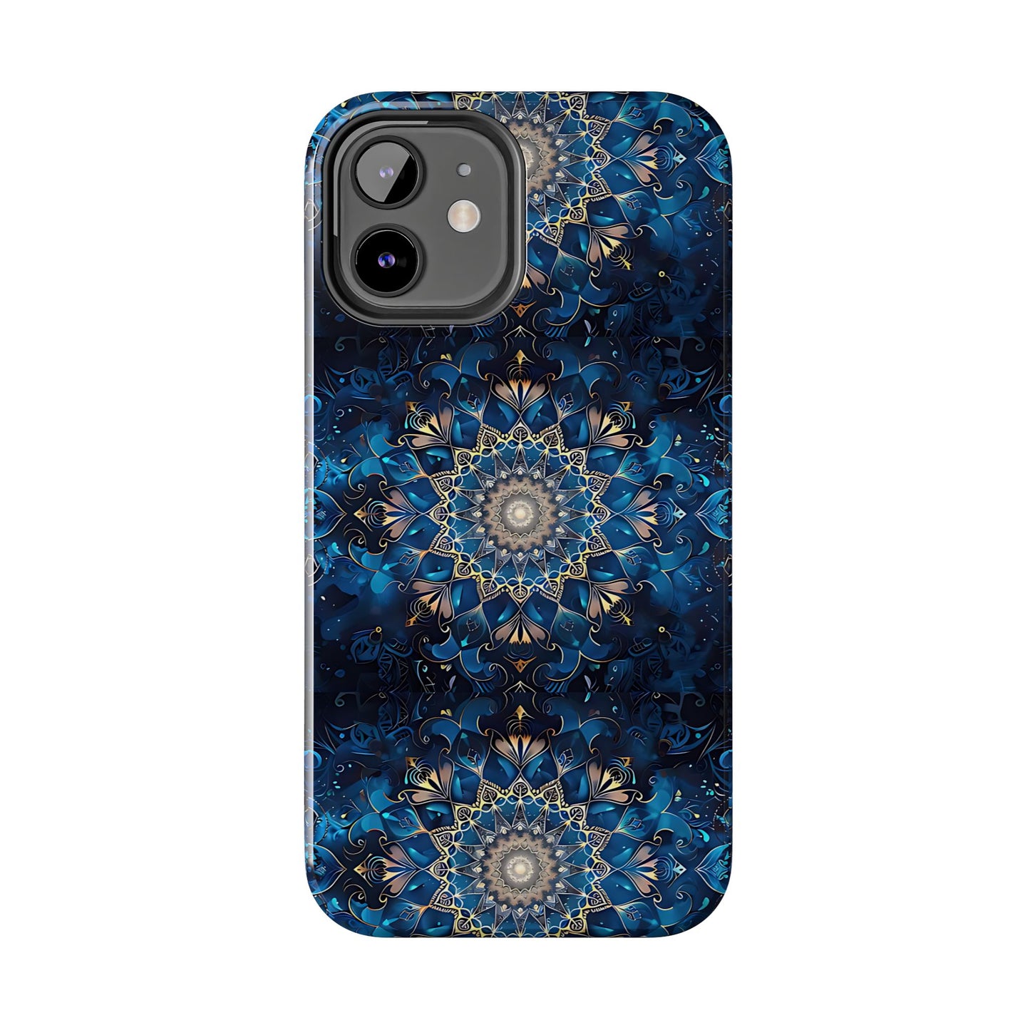 Navy Mandala Phone Case