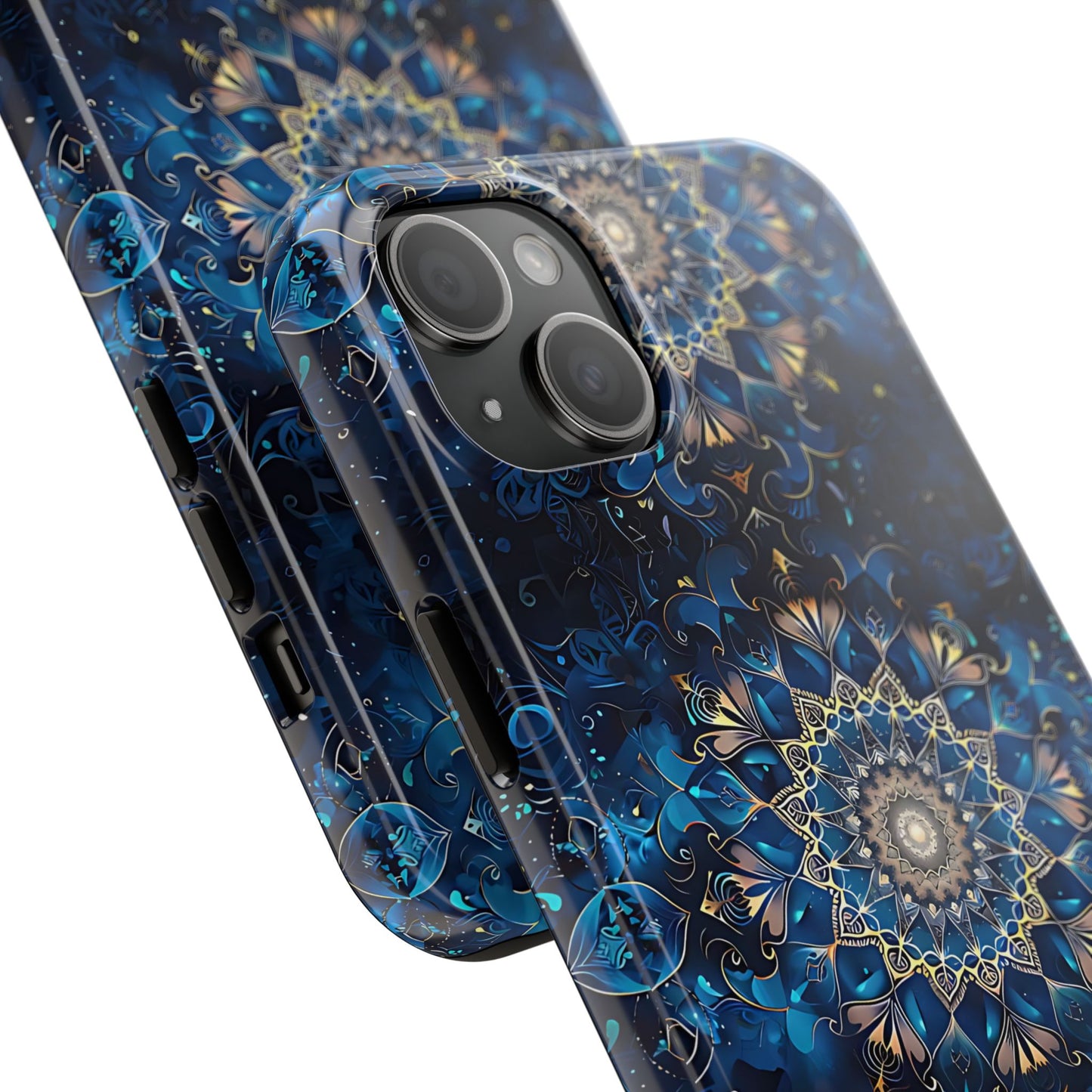 Navy Mandala Phone Case