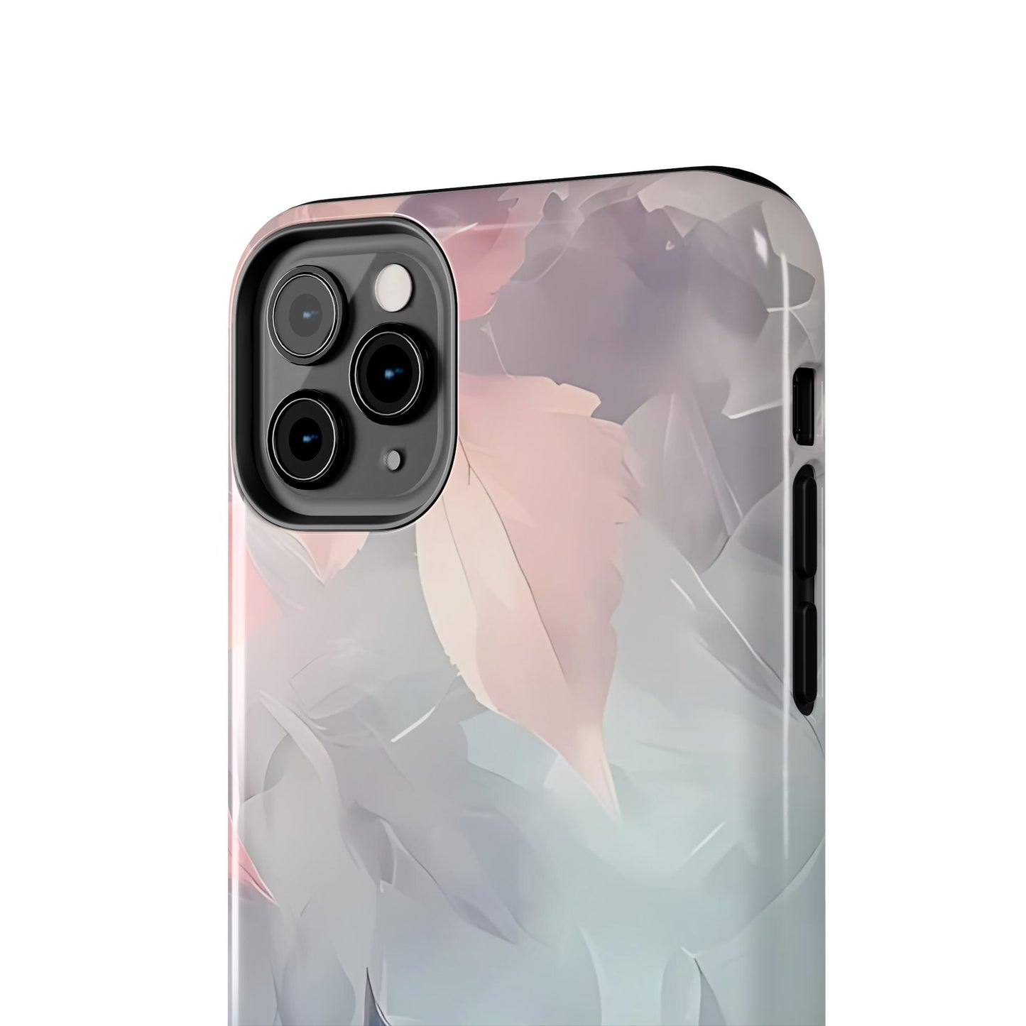 Pink Leaf Phone Case