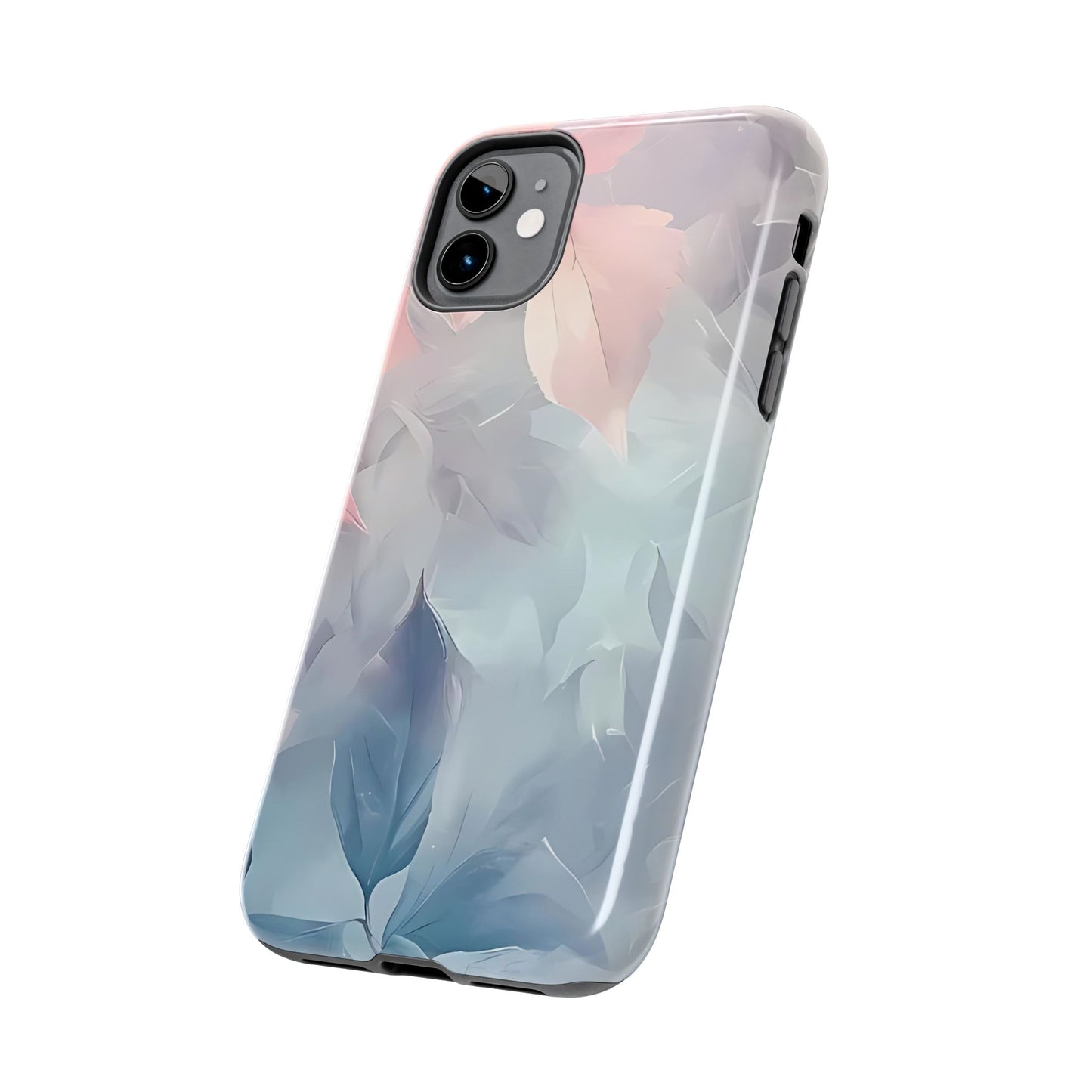 Pink Leaf Phone Case