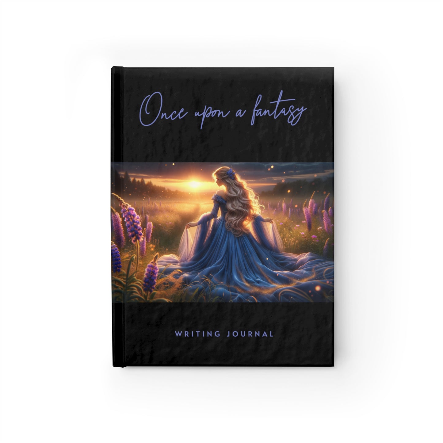 Once Upon A Fantasy - Blue Beauty Writing Journal - Ruled Line