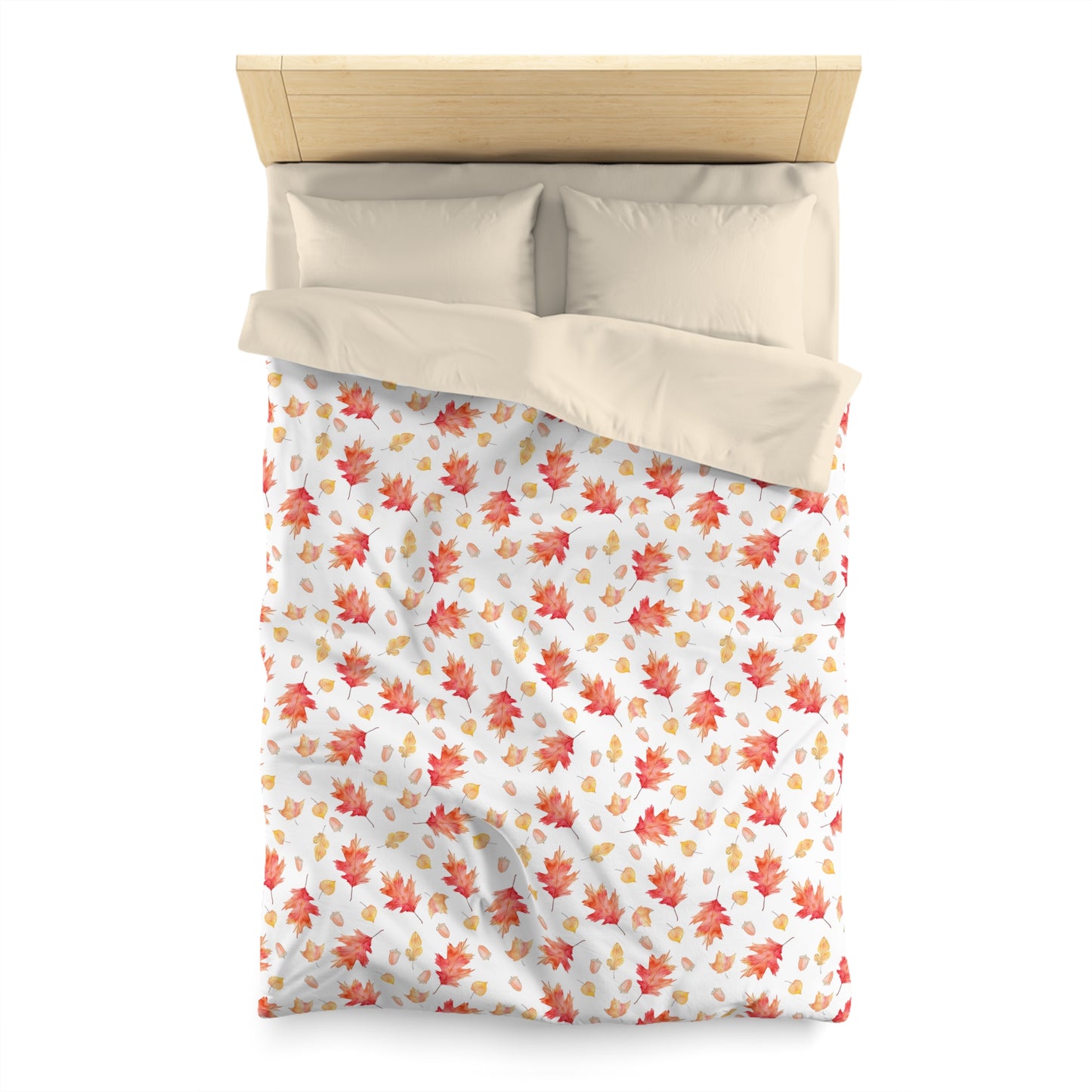 Autumn Leaves & Acorn Duvet Cover