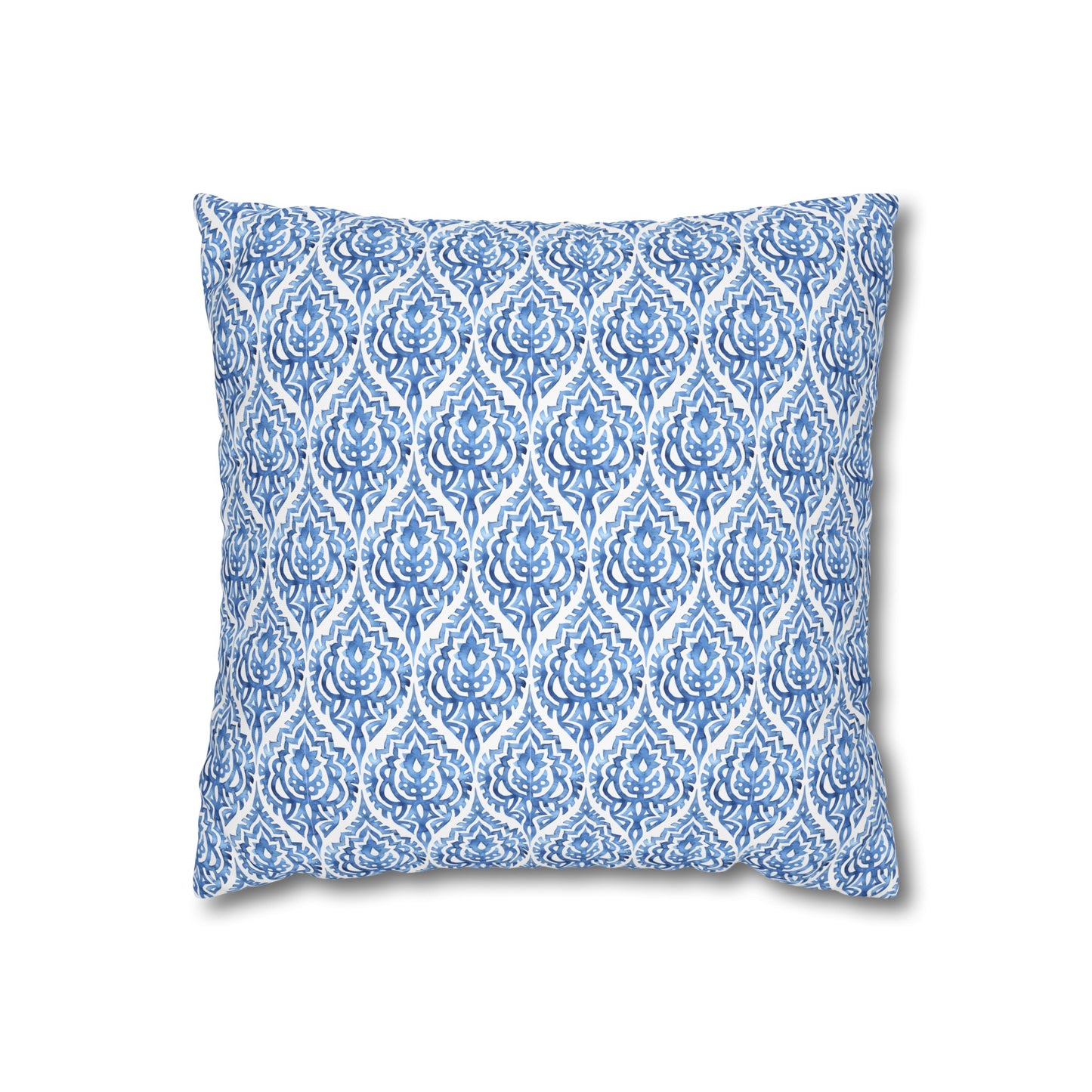 Blue Pattern Print #1 Cushion Cover