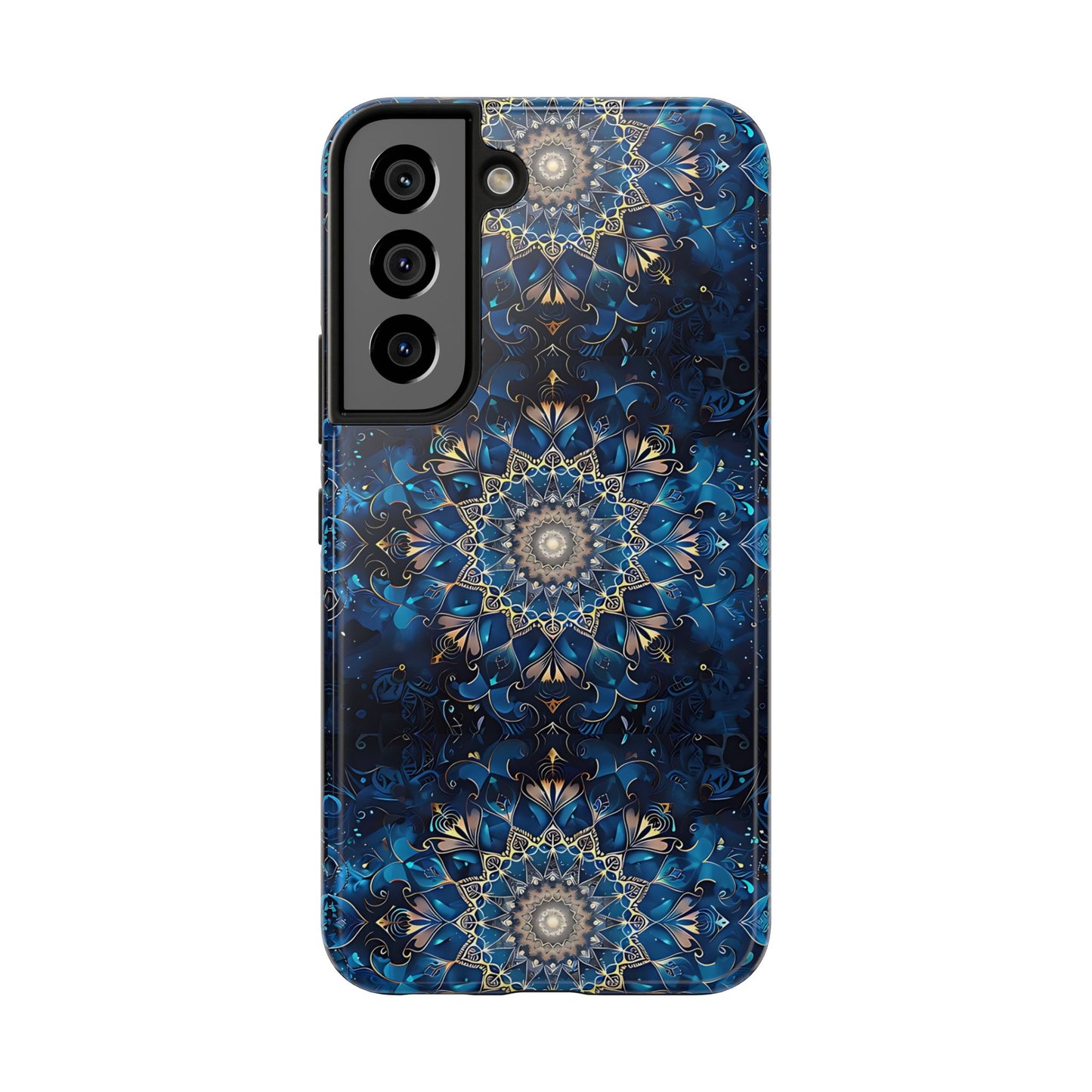 Navy Mandala Phone Case