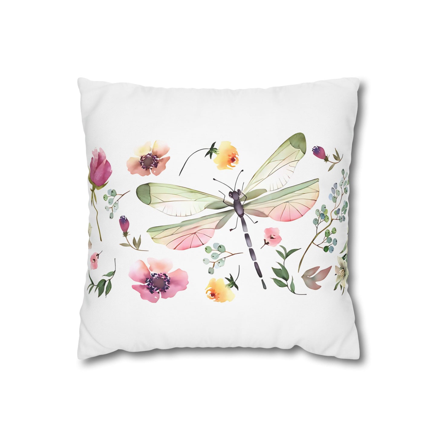 Spring Dragonfly #10 Cushion Cover