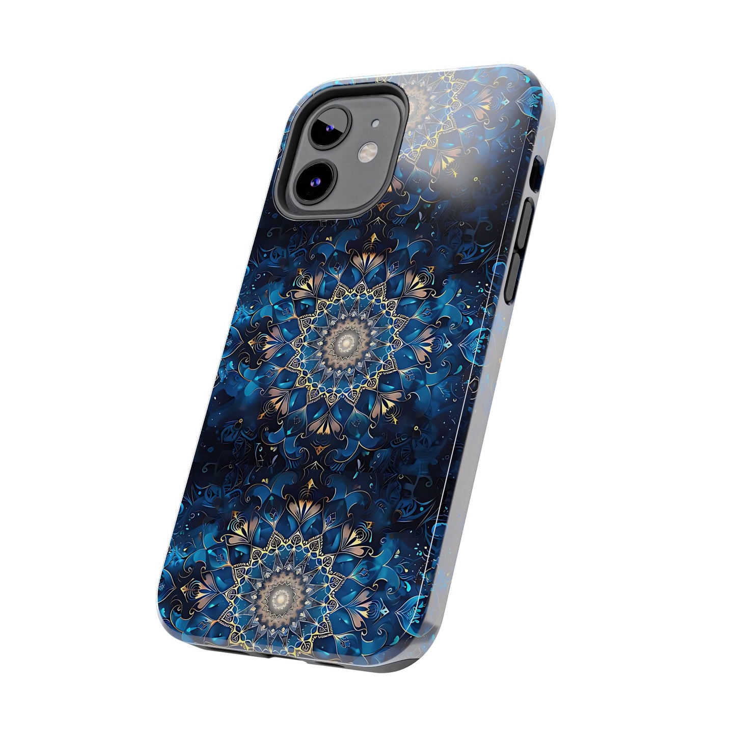 Navy Mandala Phone Case