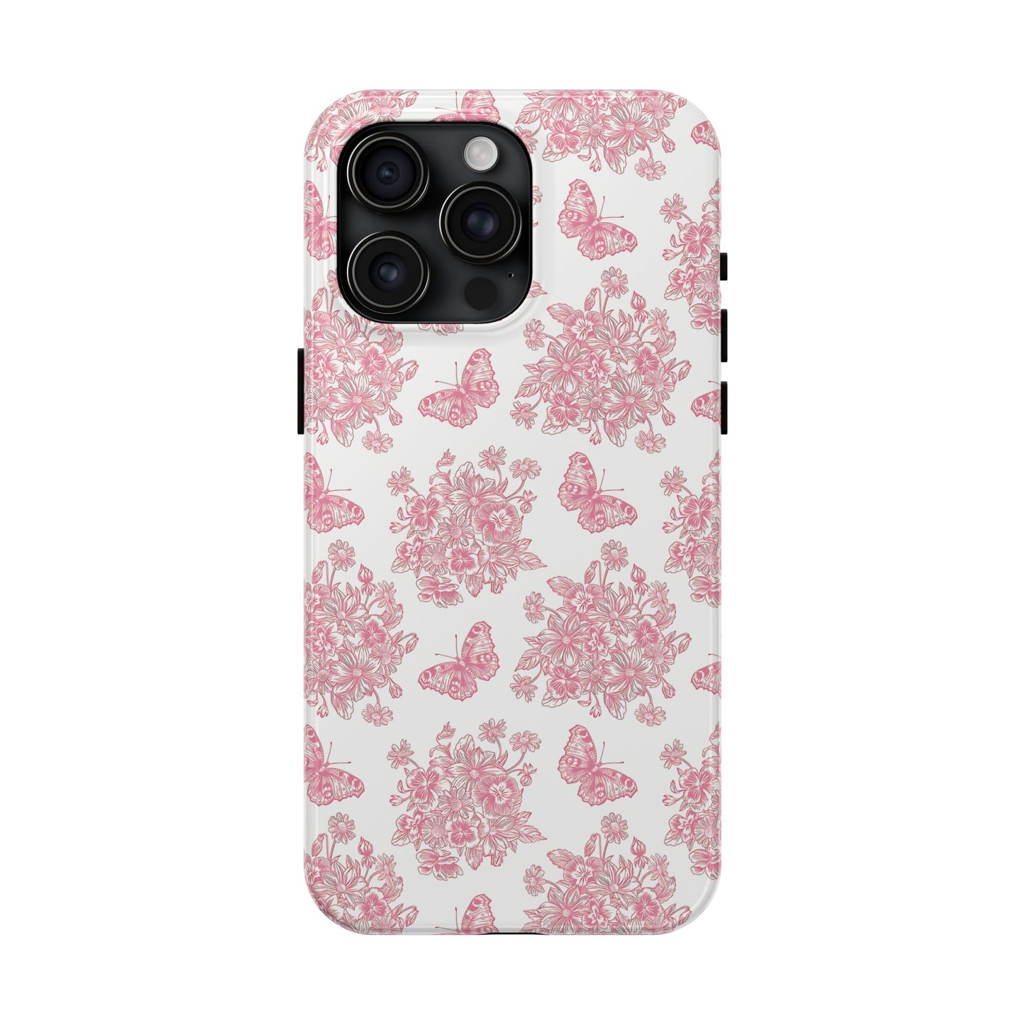 Antique Pink Butterfly Phone Case