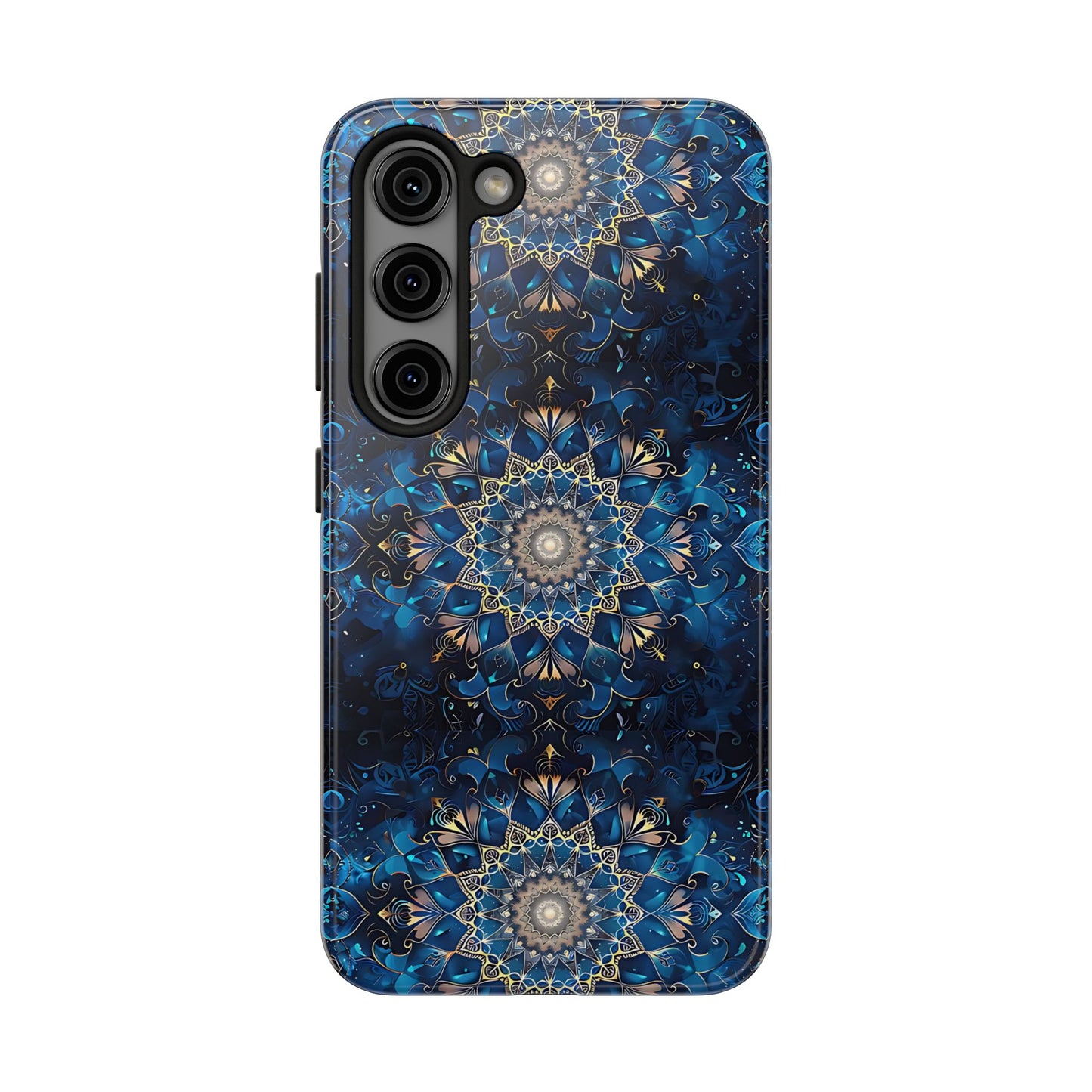 Navy Mandala Phone Case