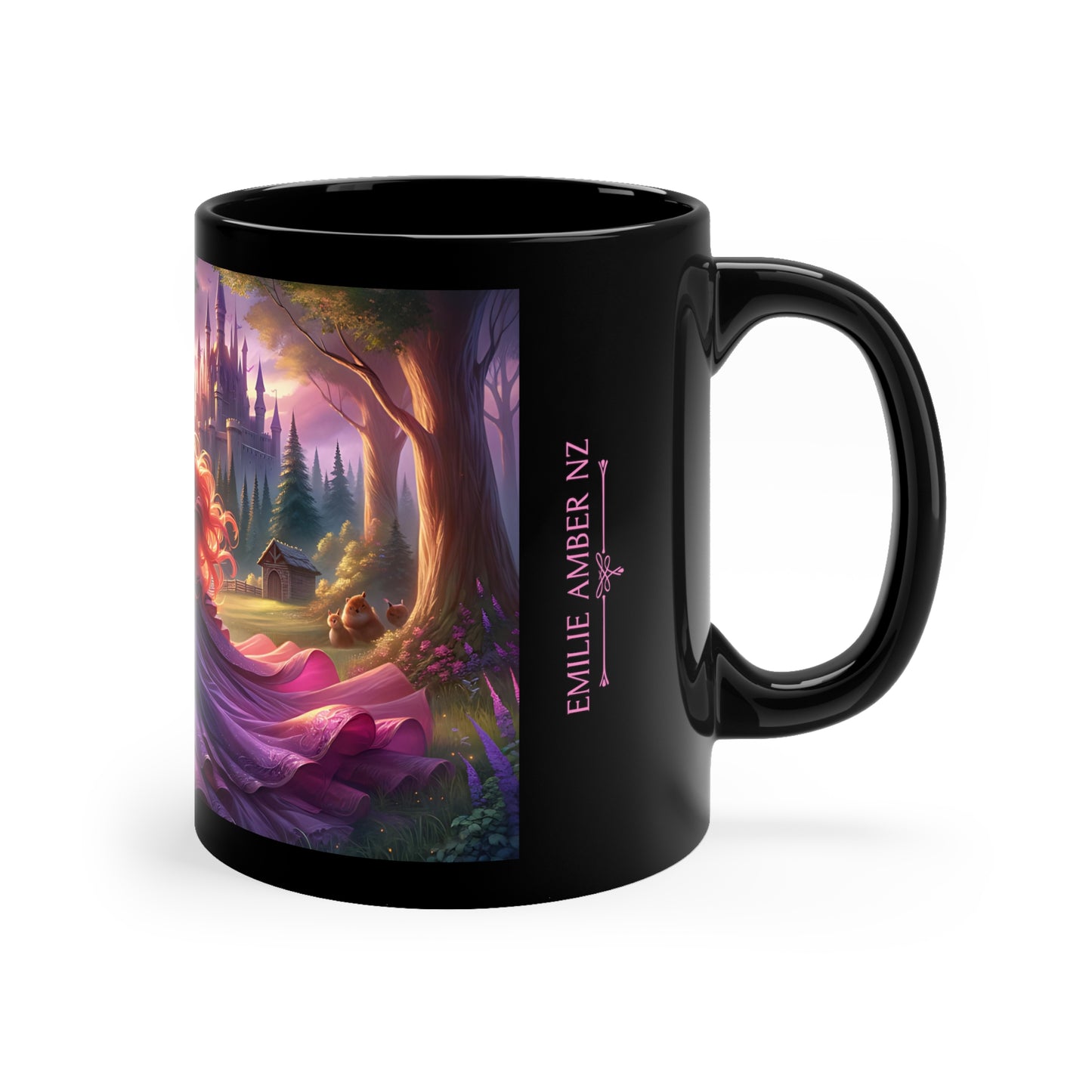 Once Upon A Fantasy - Pink Princess Coffee Mug, 11oz