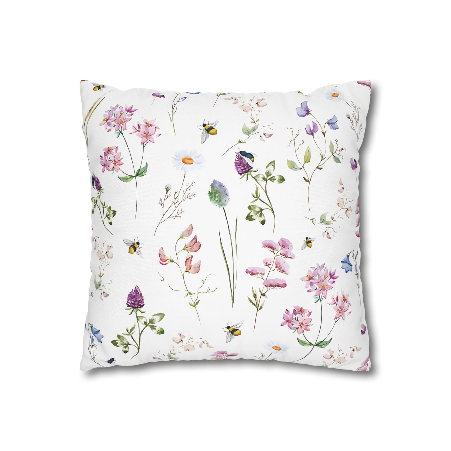 Spring Bumblebee #5 Cushion Cover