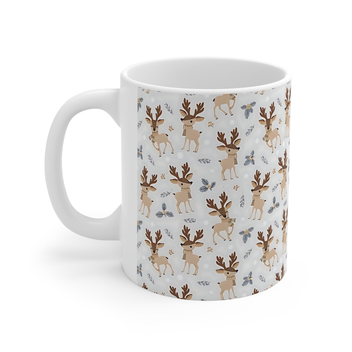 Reindeer #2 Ceramic Mug, 11oz
