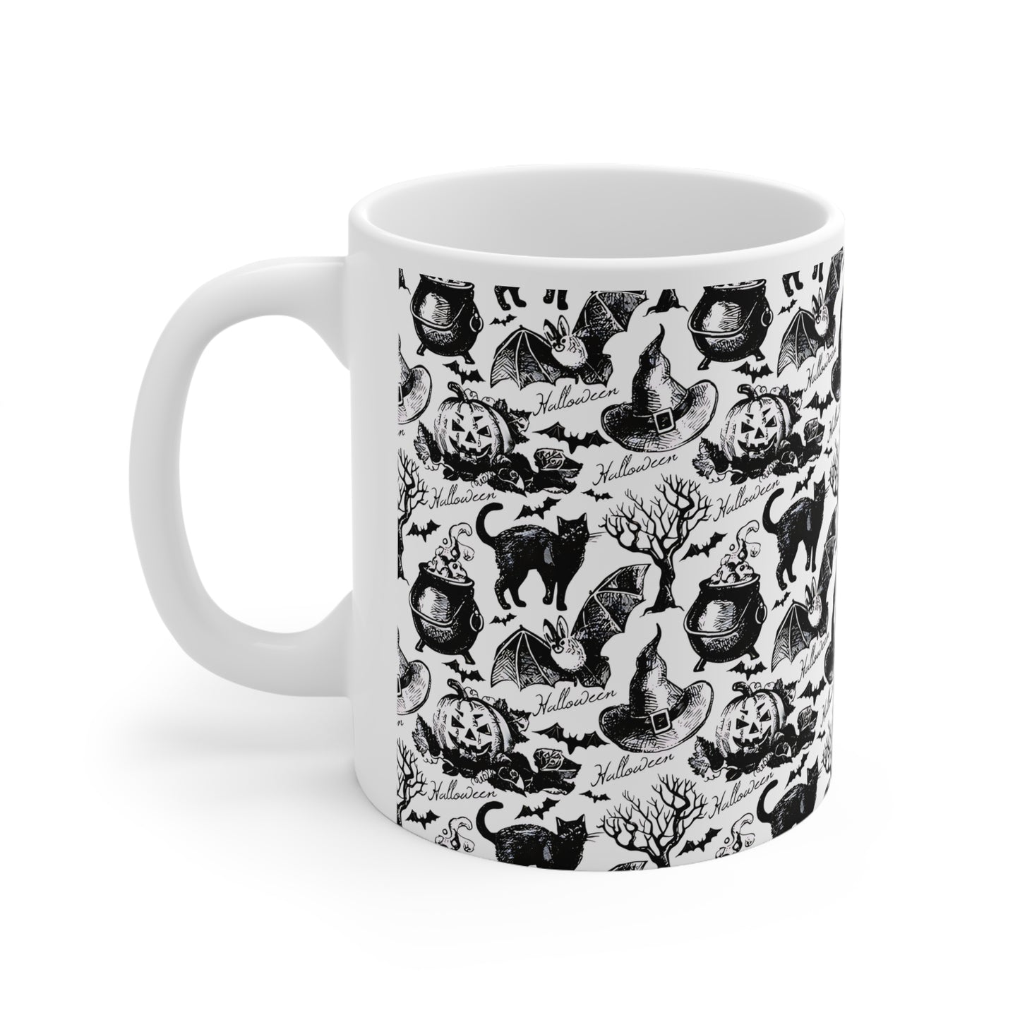 Copy of Spooky Halloween #7 Ceramic Mug, 11oz