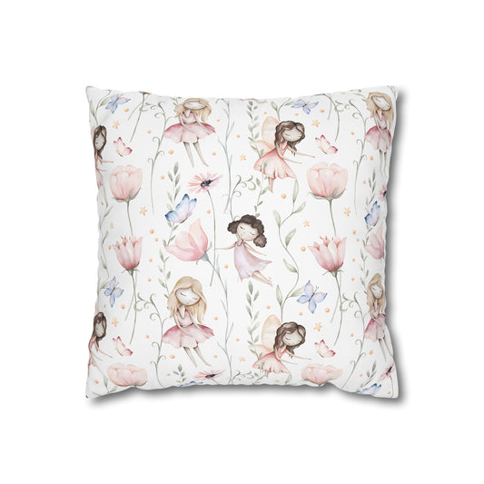 Sleepy Fairy Cushion Cover