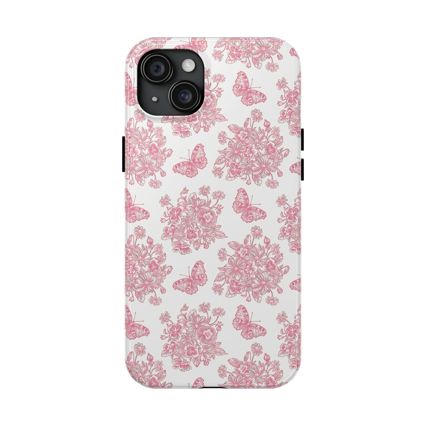 Antique Pink Butterfly Phone Case