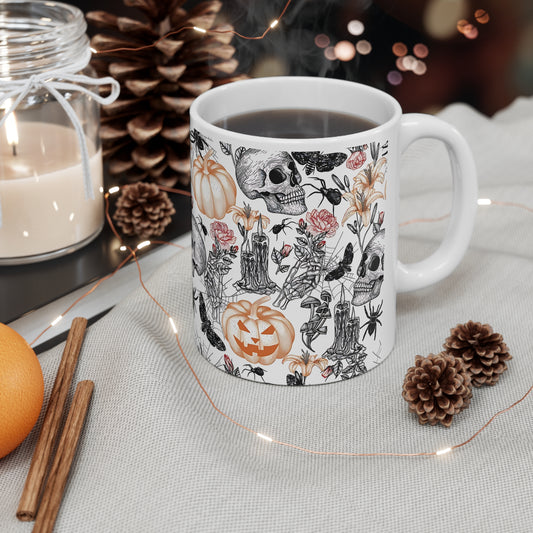 Spooky Halloween #6 Ceramic Mug, 11oz