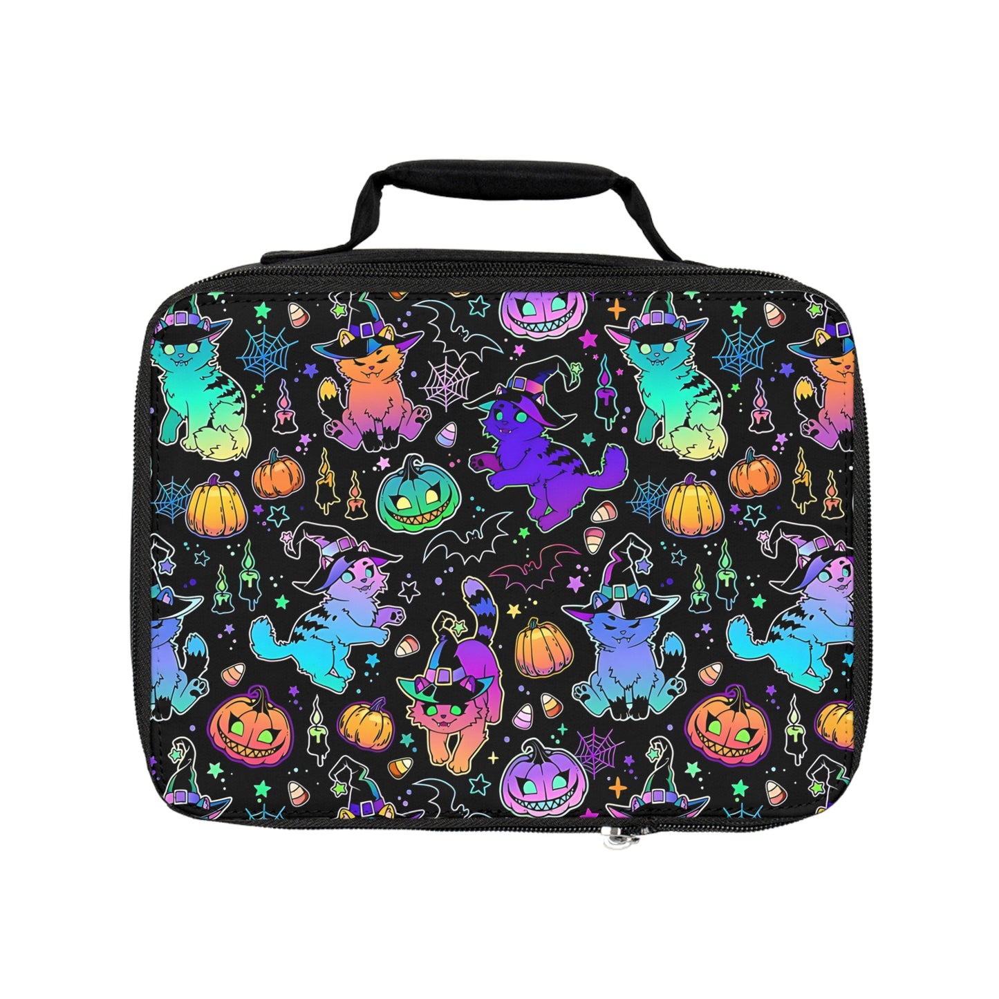 Spooky Neon Halloween #4 Lunch Bag