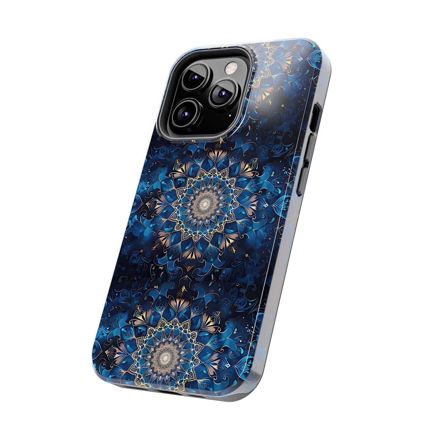 Navy Mandala Phone Case