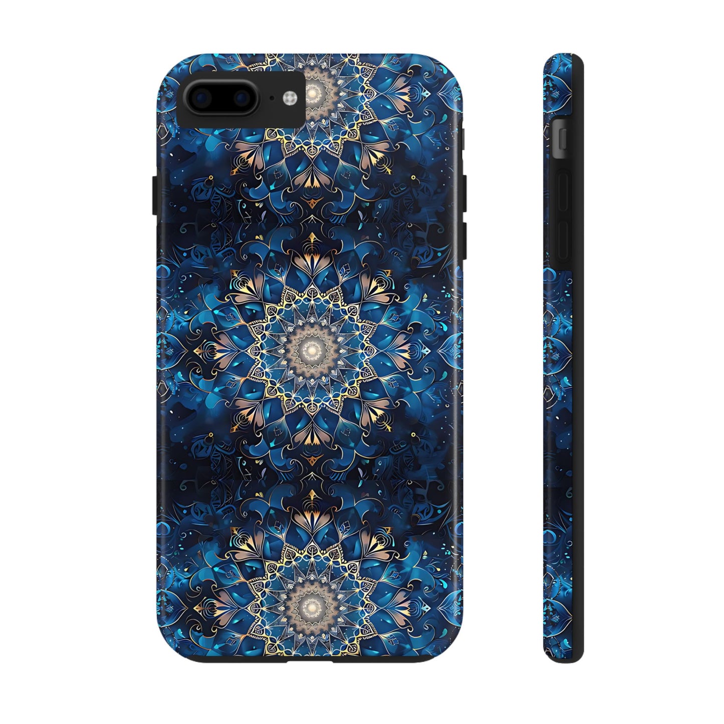 Navy Mandala Phone Case