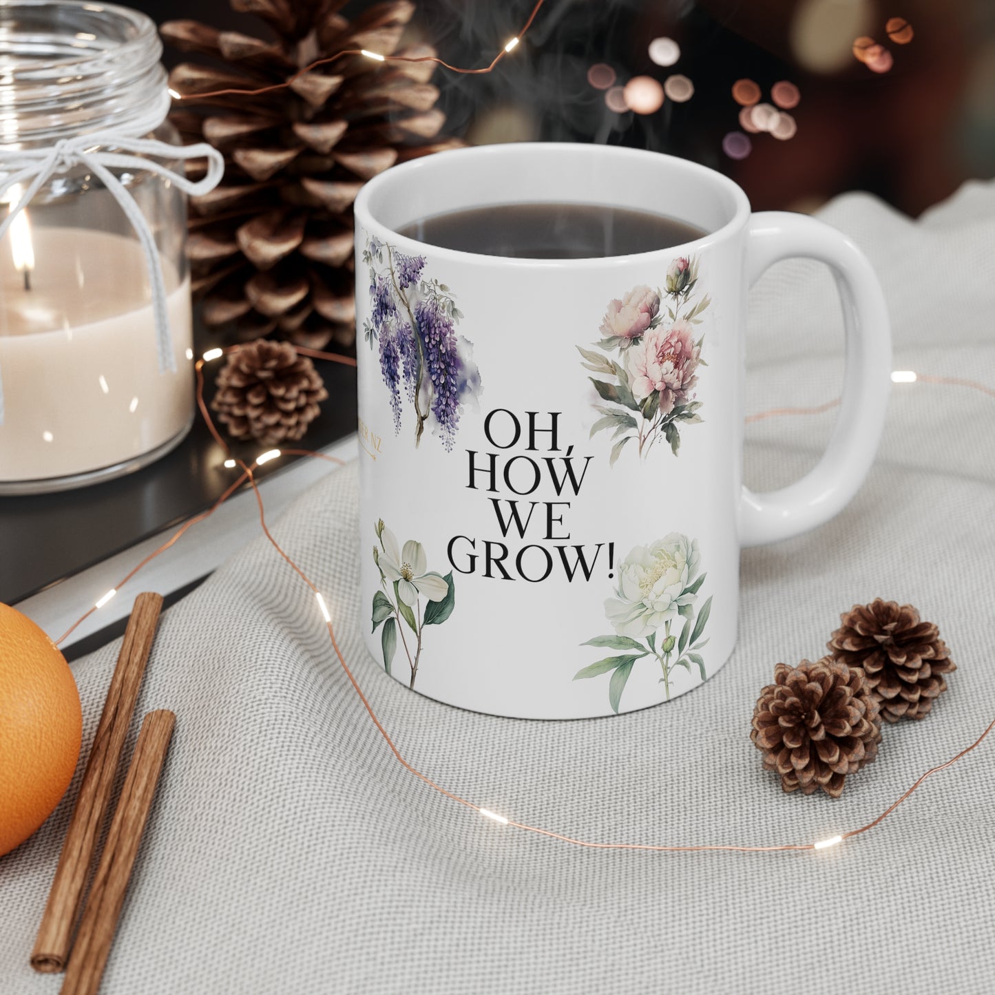 Oh, How We Grow #1 Ceramic Mug, 11oz