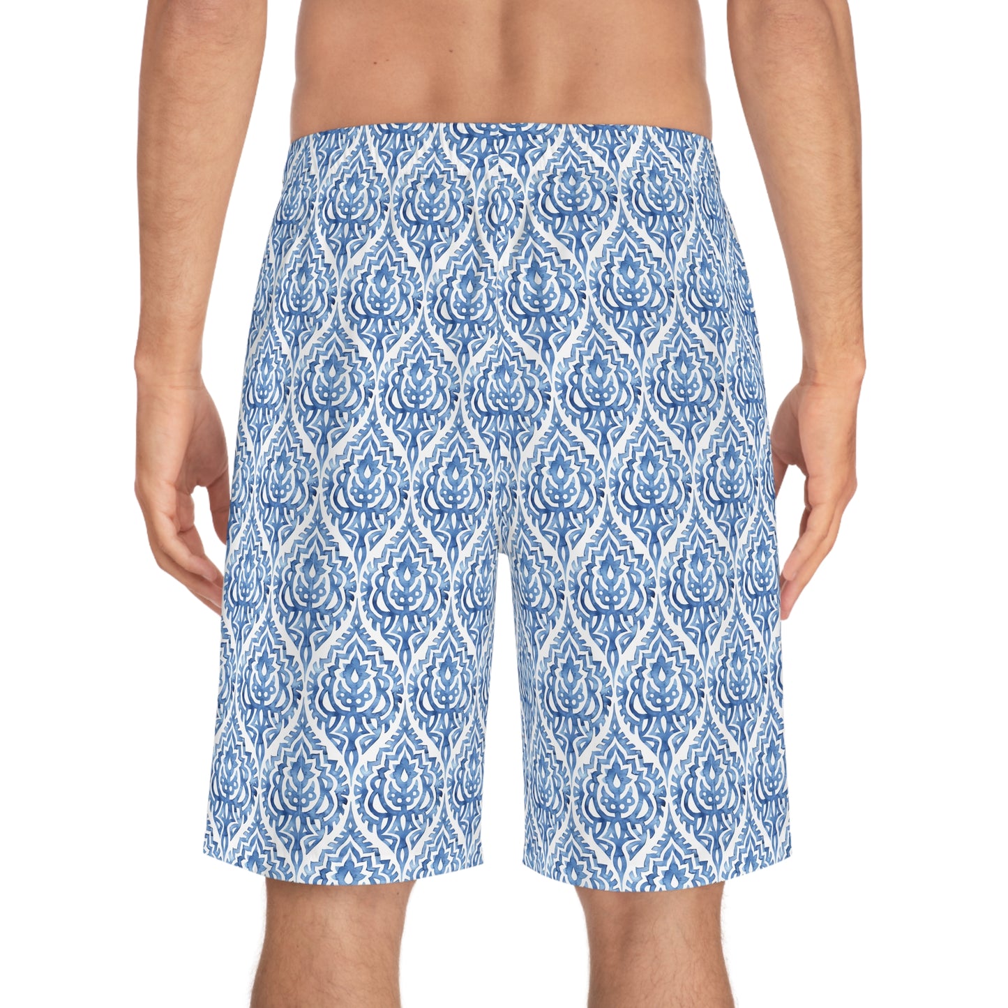 Men's Board Shorts - Beach Vibes Design