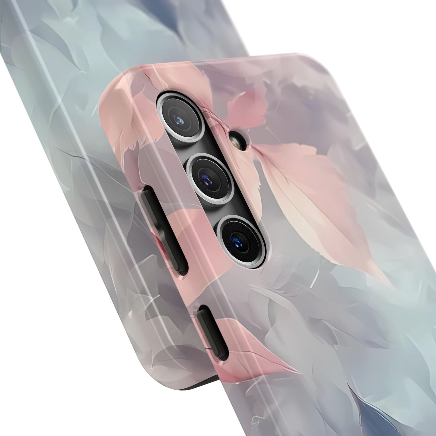 Pink Leaf Phone Case