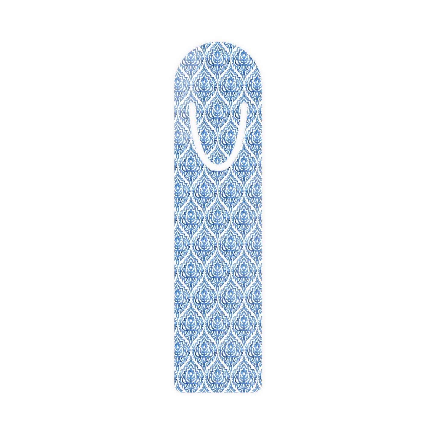 Blue Pattern Print Bookmark