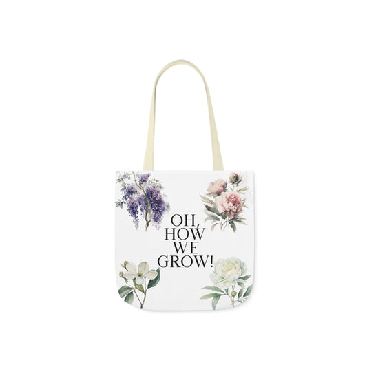 Oh, How We Grow Canvas Tote Bag