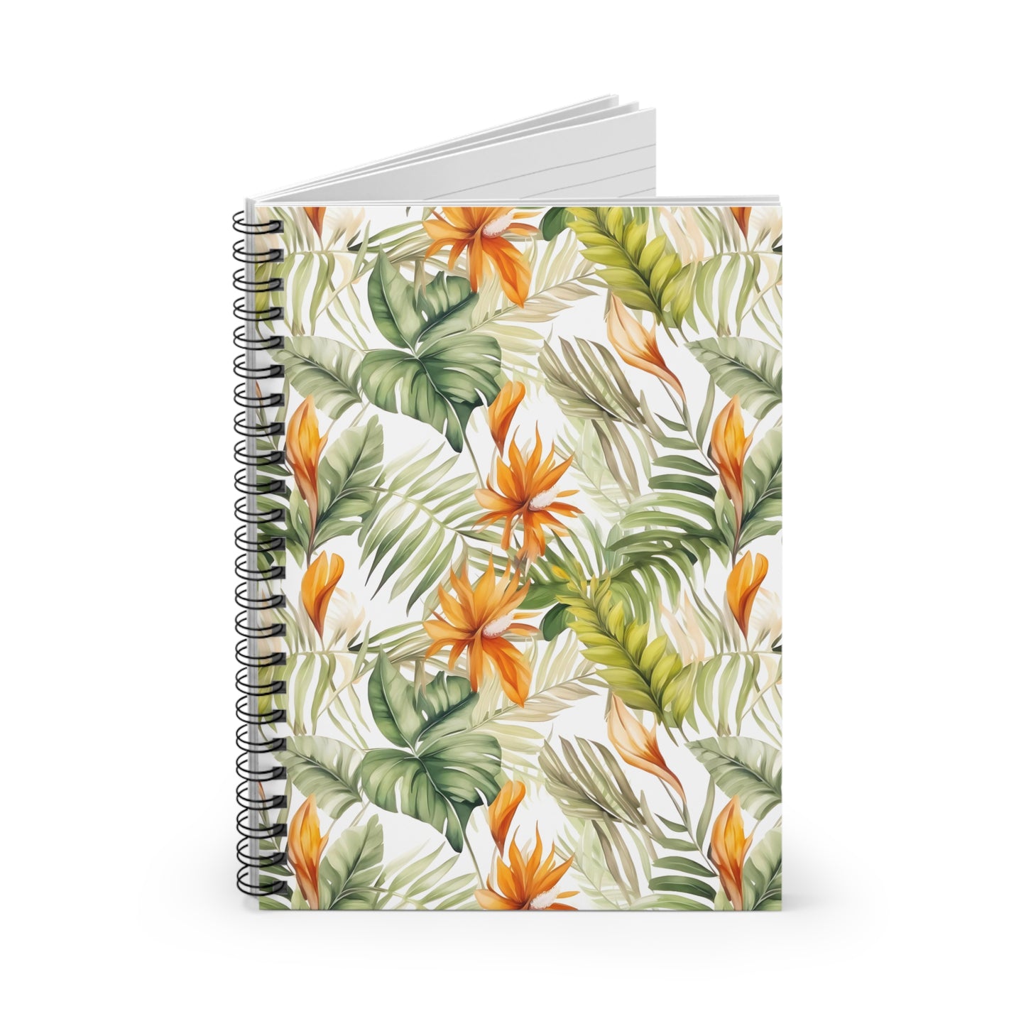 Tropical Adventure Spiral Notebook - Ruled Line