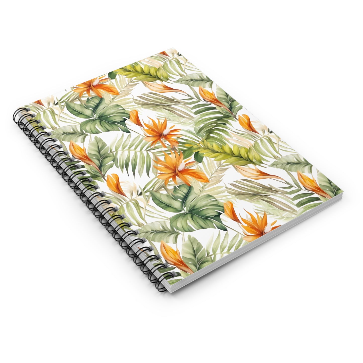 Tropical Adventure Spiral Notebook - Ruled Line