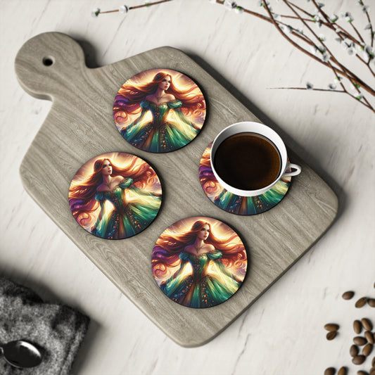 Once Upon A Fantasy - Ginger Goddess Coasters